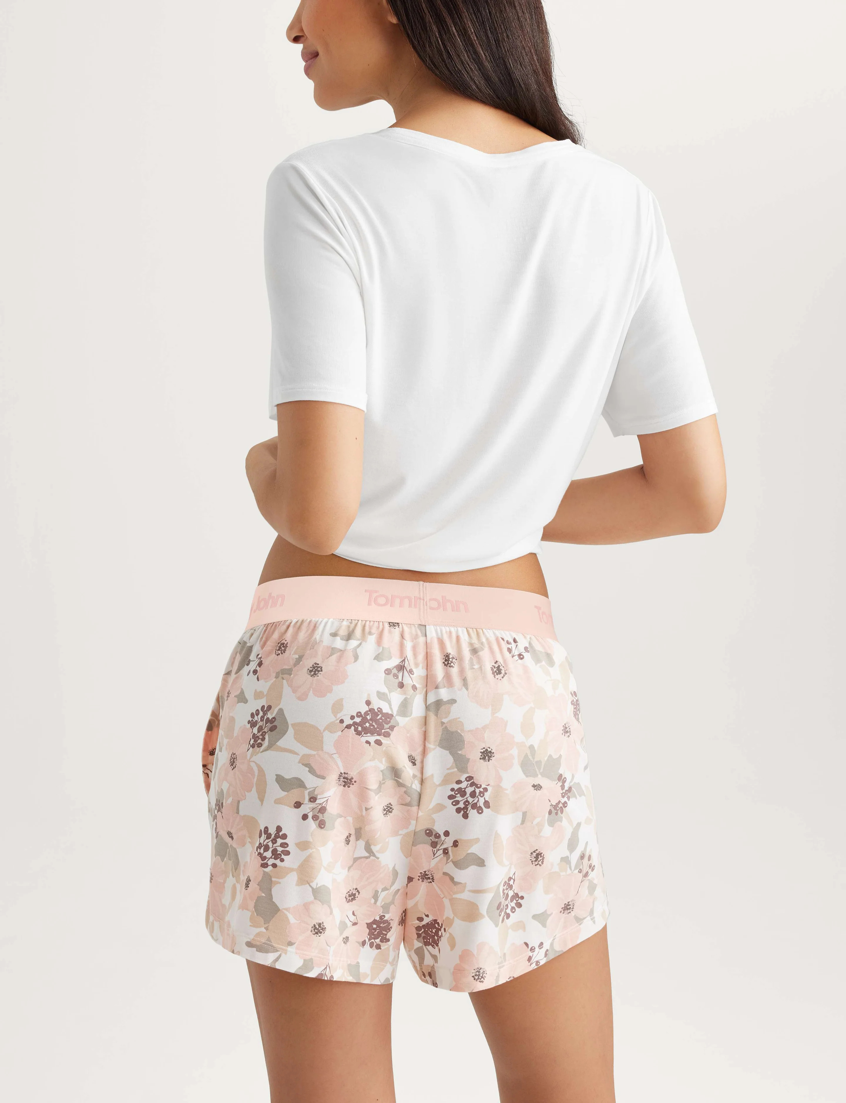 Women's Second Skin Sleep Pocket Tee & Short Set | Tommy John