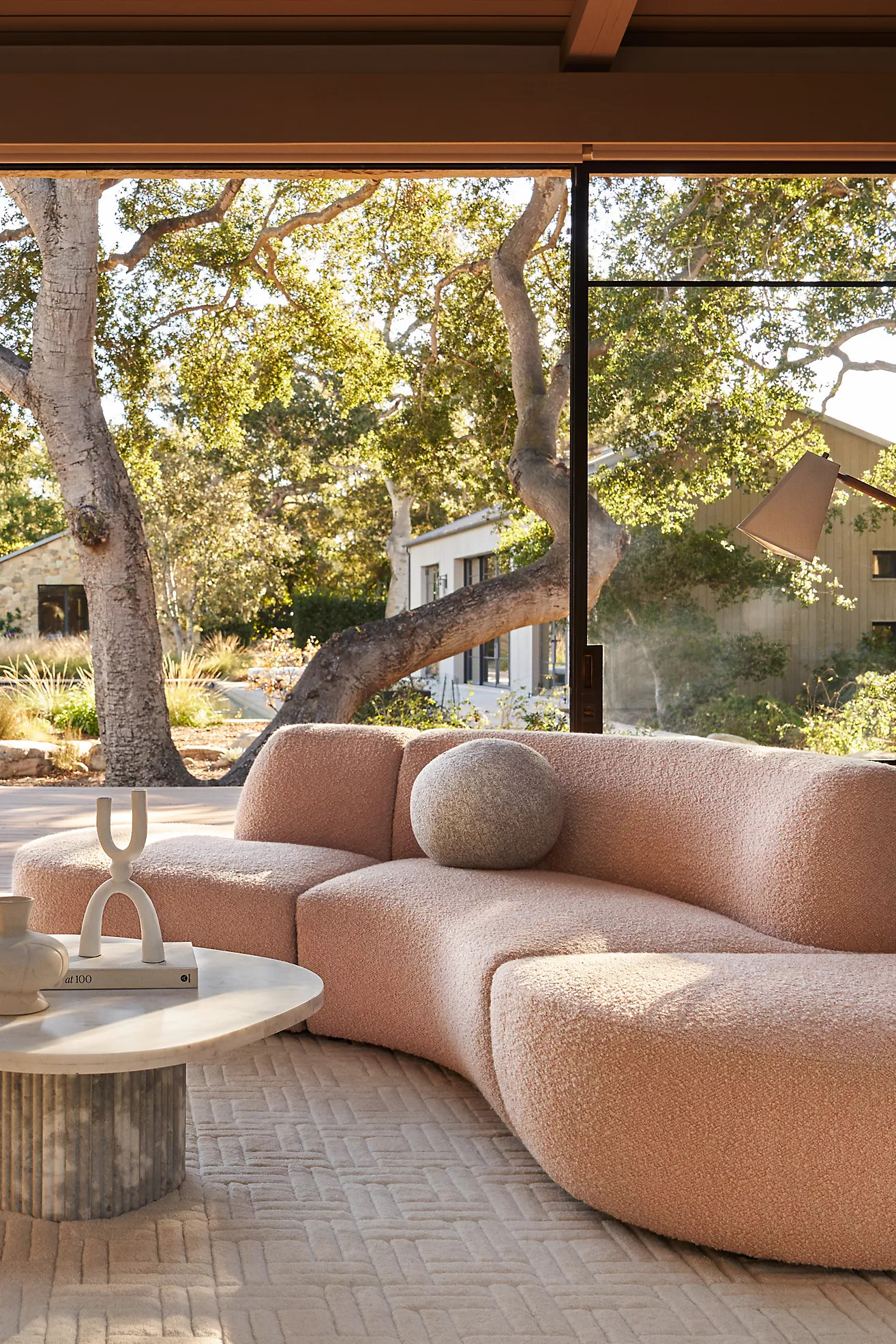 Beaufort Boucle Vale Sectional | Anthropologie (US)