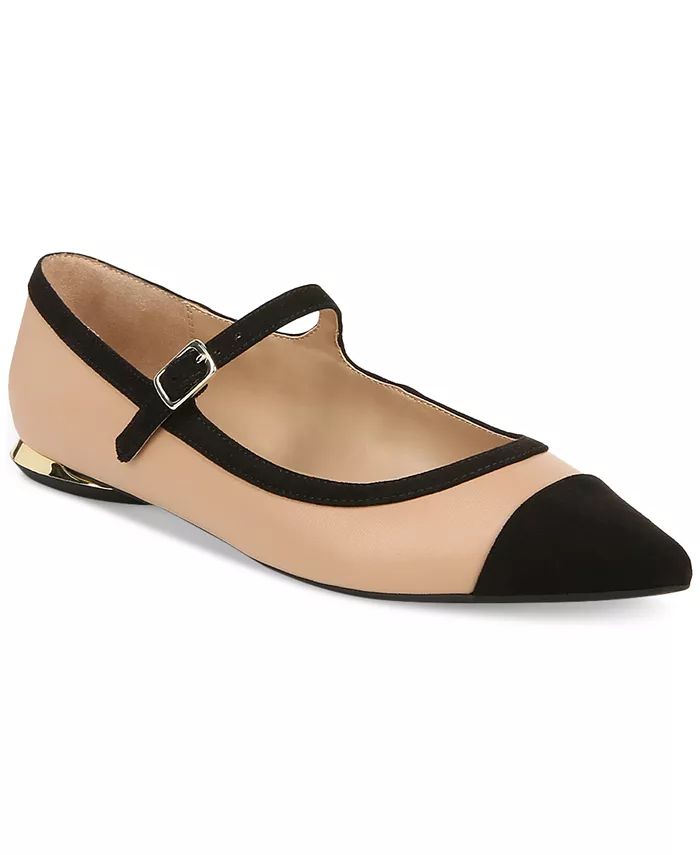 Women's Shandee Ankle-Strap Pointed-Toe Flats, Created for Macy's | Macy's