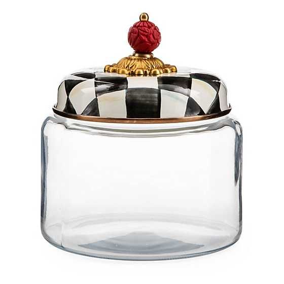Courtly Check Kitchen Canister - Small | MacKenzie-Childs