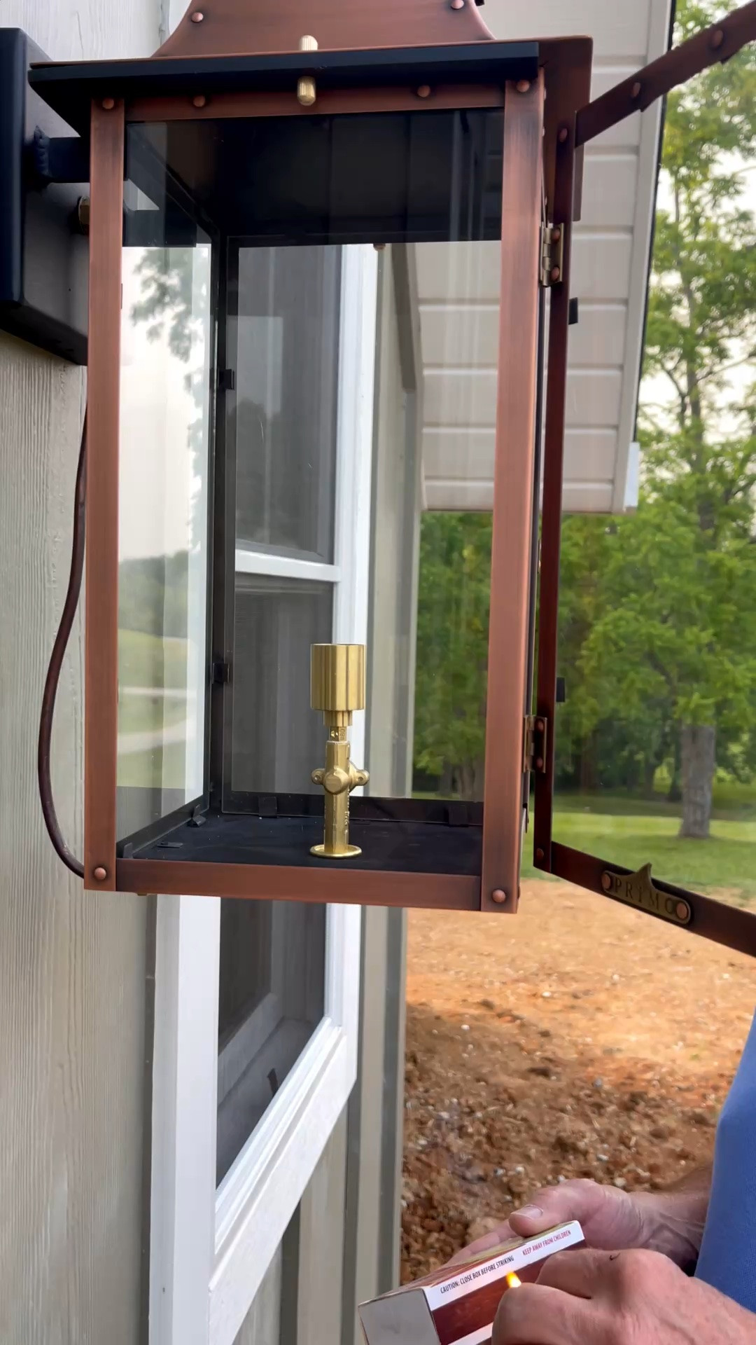 ALL TIME FAVORITE OUTDOOR LIGHT FIXTURE!!!!

I have had zero regrets adding these gas lanterns to our build.  I was worried that they would be a problem blowing out and ordered with the windguards.  In nearly three years only once has one blown out and we have very strong winds  frequently!  The atmosphere they give is just what I had hoped for.  They are a bit of an investment, but for the impact, it is completely worth it!!!

#LTKHome