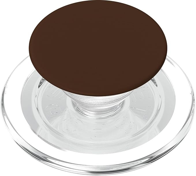 Dark Brown PopSockets PopGrip for MagSafe | Amazon (US)
