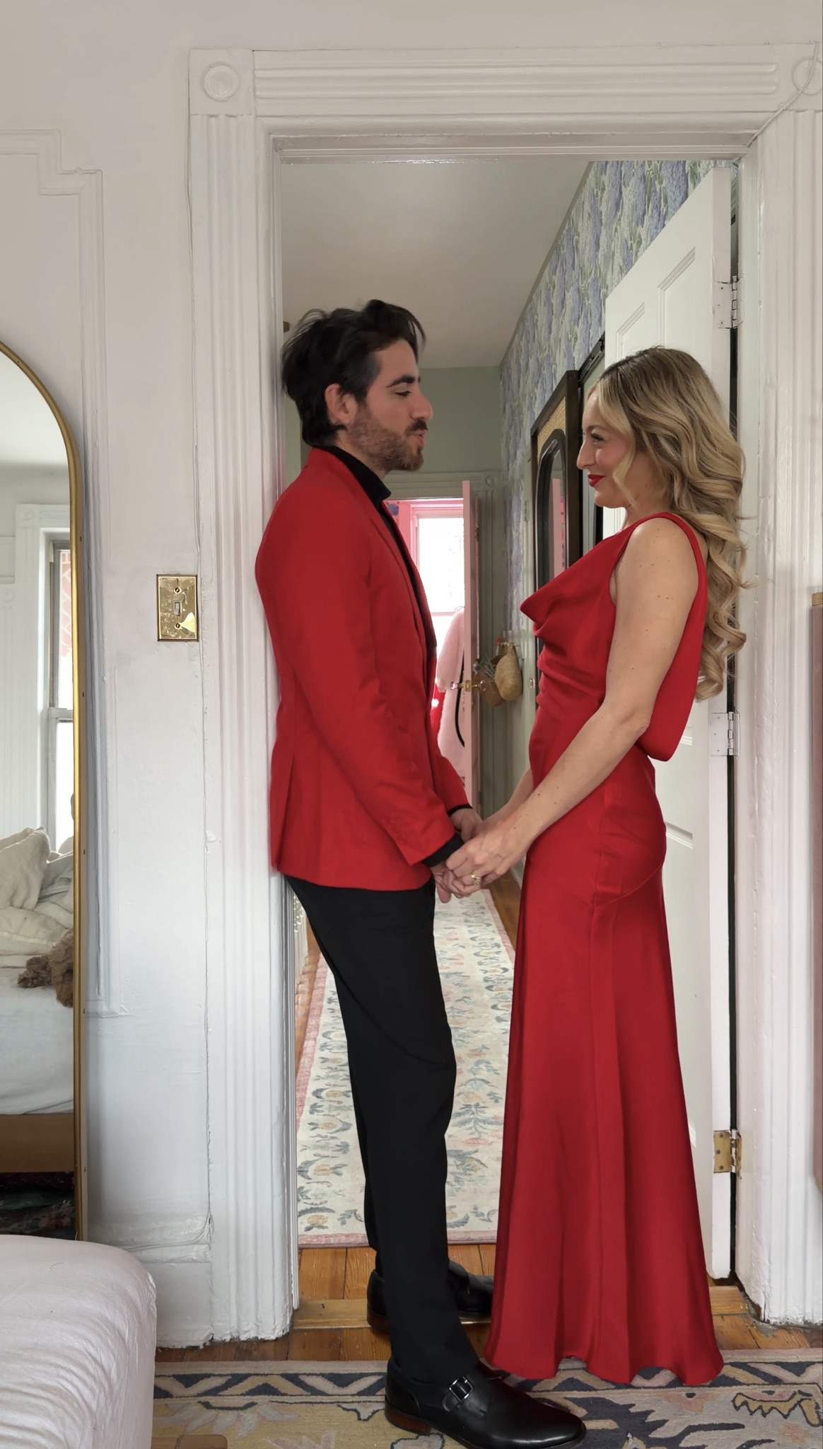 This $200 dress is now $40?! Perfectly drapey red gown with open back 

#LTKHoliday #LTKSaleAlert #LTKFindsUnder50
