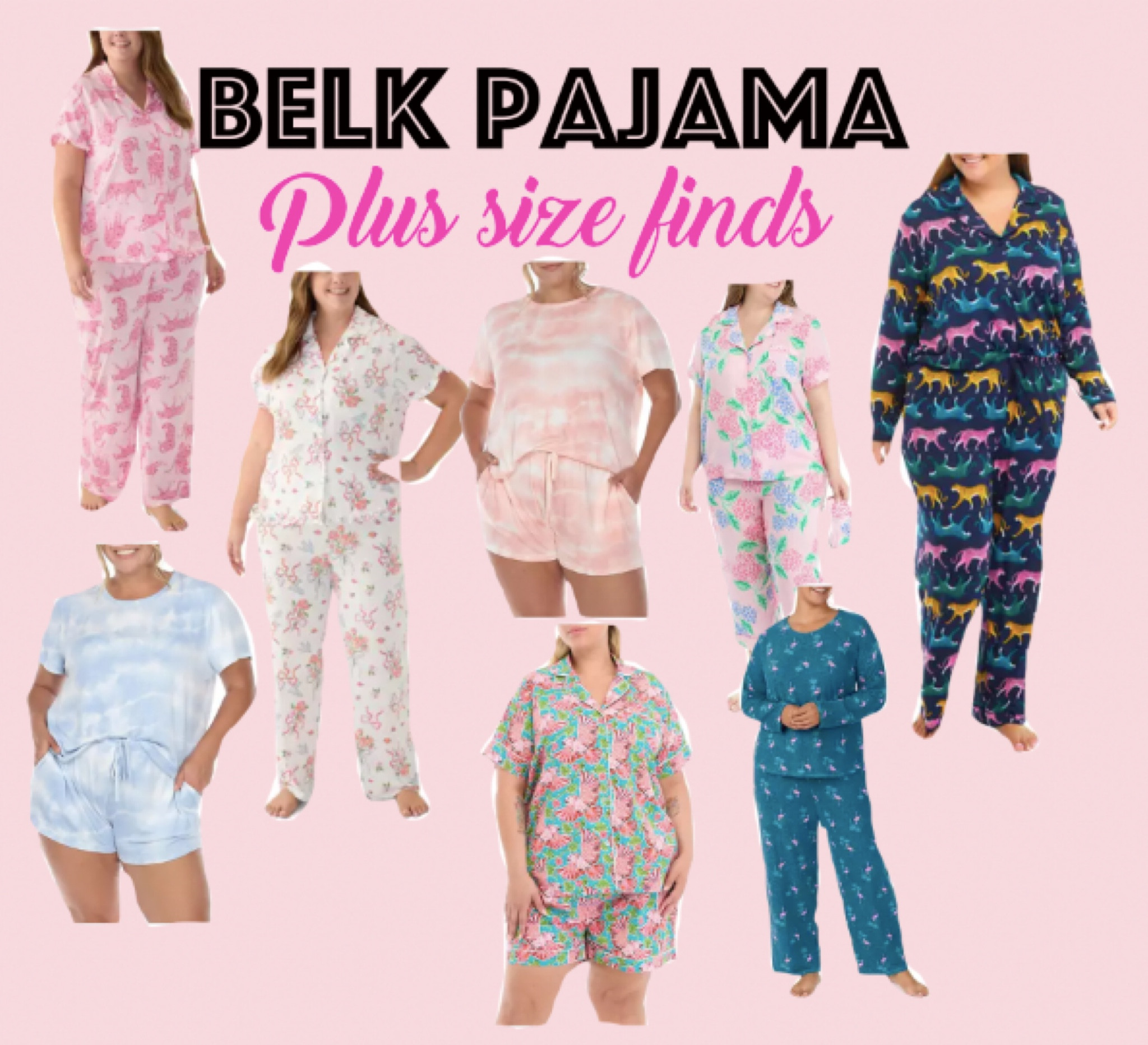 Belk plus size pajama must haves! #belk #fashion 

#LTKFindsUnder50 #LTKPlusSize