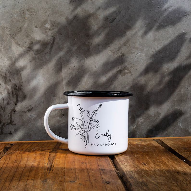 Floral Mug Personalized Gifts For Her Mothers Day Gift | Etsy | Etsy (US)