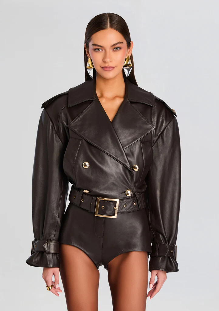 Malene Leather Jacket | Retrofete