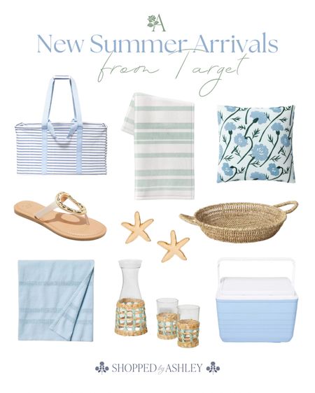 How cute are these new arrivals from Target?! Perfect for a coastal grandmother summer ☀️

Target home decor, Target style, Target finds, Target summer, Target new, grandmillennial target, blue and white Target, coastal Target, budget friendly

#LTKStyleTip #LTKFindsUnder50 #LTKHome