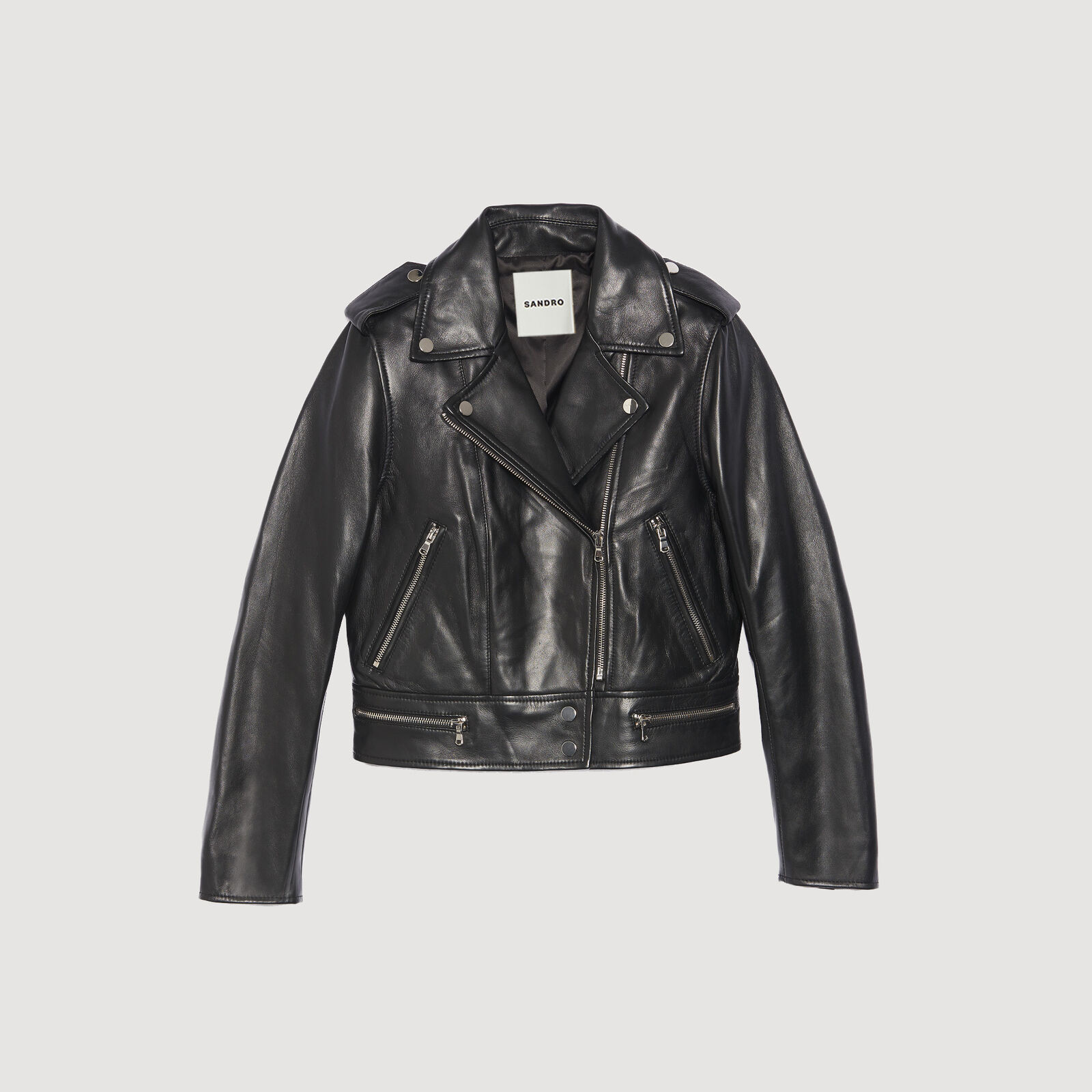 Leather jacket | Sandro US | Sandro-Paris US