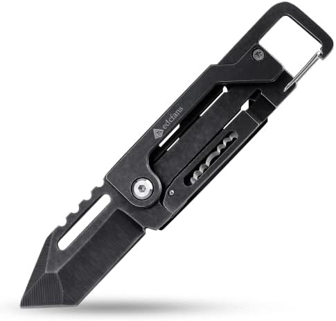 edcfans Keychain Knife, EDC Multitool Key Chains for man, Small Pocket Knives with Clip Box Cutte... | Amazon (US)