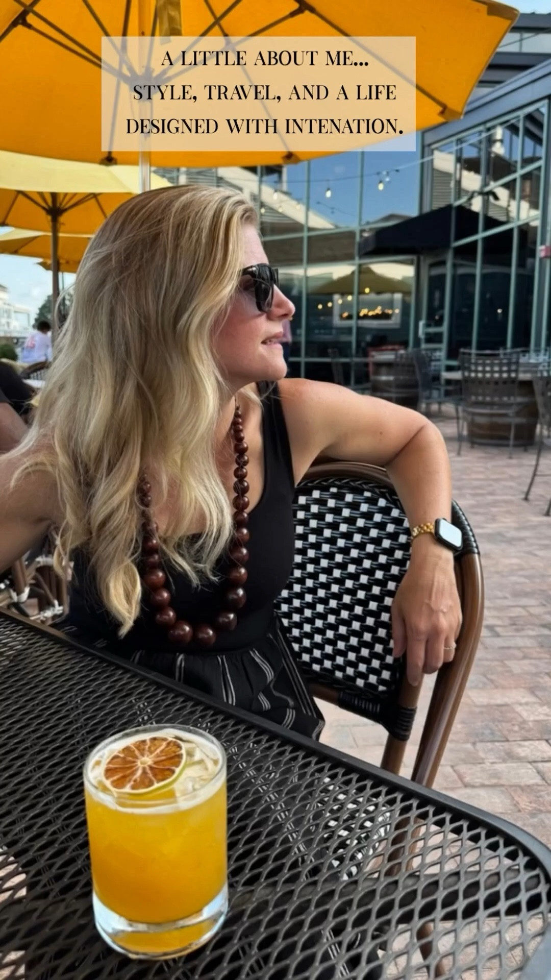 A little about me…
Style, travel, and a life designed with intention.

My days always start with coffee, movement, and a plan. I am all about balance, discipline, and enjoying the moment.

My days are not one size fits all, so my wardrobe is not either. I love mixing elevated pieces with everyday style, and I will never say no to a beautiful place or a great outfit in it.

I believe confidence is the best thing you can wear. The best conversations happen over a good meal, and style should feel like where you are.

And through it all, nature resets everything for me.

#LTKstorytime #LTKdayinmylife #LTKvlog