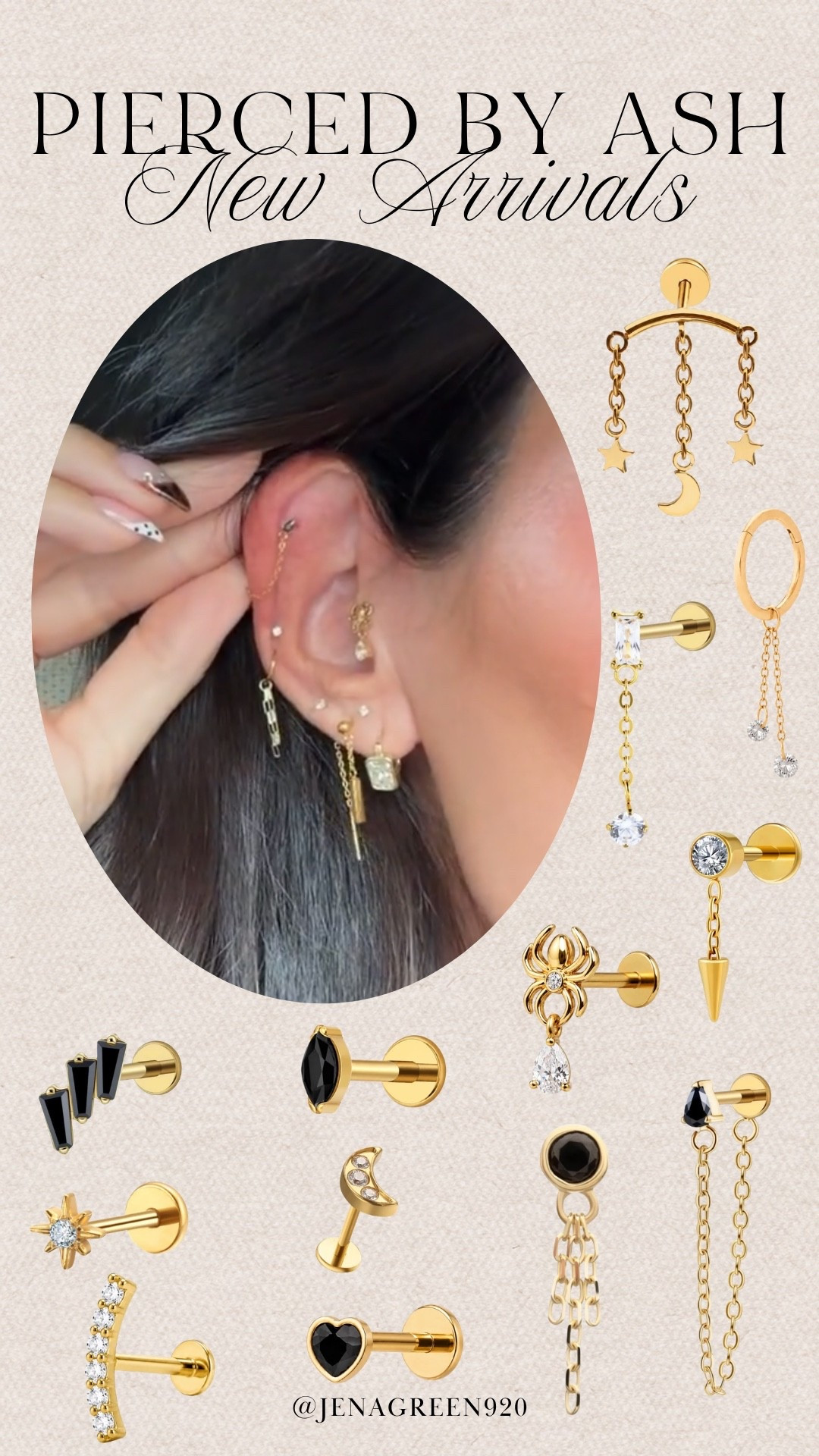 Earring Stack | Gold Earrings | Flat Back Earrings

#LTKootd #LTKSeasonal