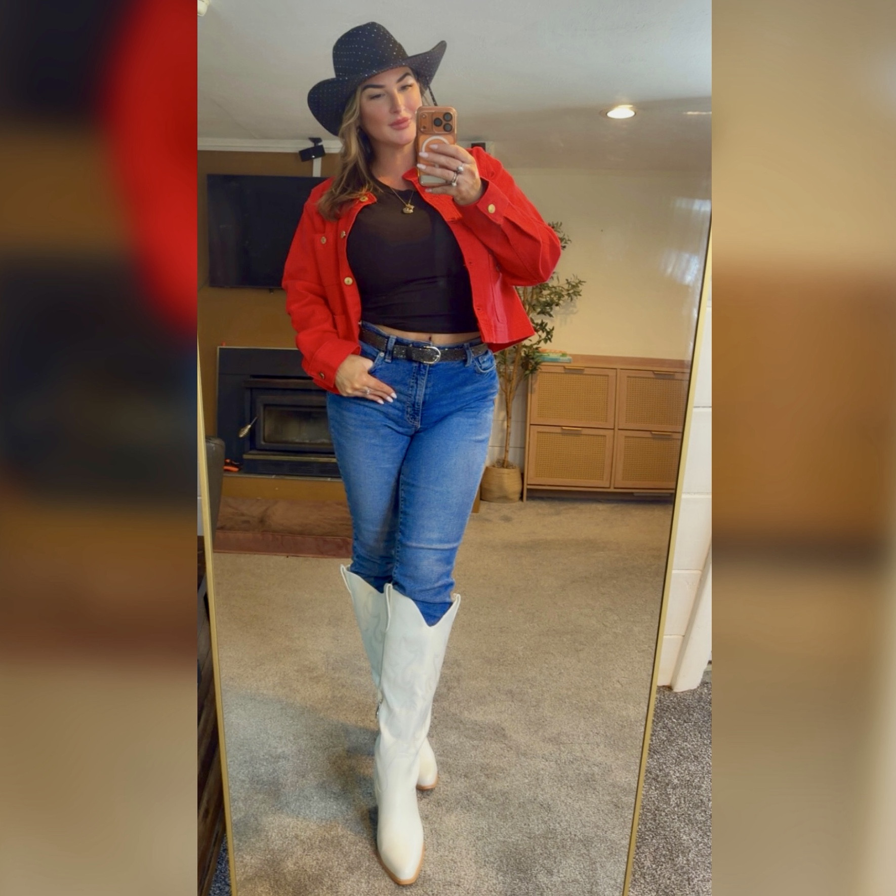 Country nights with a pop of red ❤️

#LTKstyle #LTKspring #LTKootd 

#LTKootd #LTKFestival #LTKTall