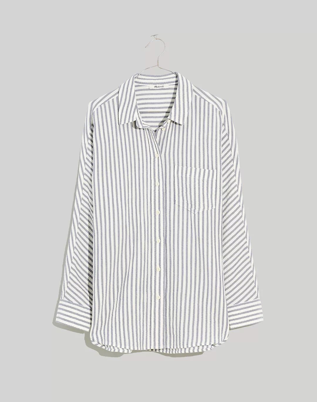 Long-Sleeve Dolman Shirt in Stripe | Madewell