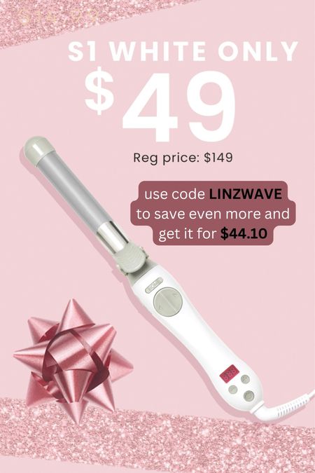 Beachwaver deal of the day - use my code LINZWAVE to get an additional 10% off. 

Rotating curling iron, hair appliances, hot tools, hair products, Black Friday, cyber week 
#blushpink #winterlooks #winteroutfits #winterstyle #winterfashion #wintertrends #shacket #jacket #sale #under50 #under100 #under40 #workwear #ootd #bohochic #bohodecor #bohofashion #bohemian #contemporarystyle #modern #bohohome #modernhome #homedecor #amazonfinds #nordstrom #bestofbeauty #beautymusthaves #beautyfavorites #goldjewelry #stackingrings #toryburch #comfystyle #easyfashion #vacationstyle #goldrings #goldnecklaces #fallinspo #lipliner #lipplumper #lipstick #lipgloss #makeup #blazers #primeday #StyleYouCanTrust #giftguide #LTKRefresh #LTKSale #springoutfits #fallfavorites #LTKbacktoschool #fallfashion #vacationdresses #resortfashion #summerfashion #summerstyle #rustichomedecor #liketkit #highheels #Itkhome #Itkgifts #Itkgiftguides #springtops #summertops #Itksalealert #LTKRefresh #fedorahats #bodycondresses #sweaterdresses #bodysuits #miniskirts #midiskirts #longskirts #minidresses #mididresses #shortskirts #shortdresses #maxiskirts #maxidresses #watches #backpacks #camis #croppedcamis #croppedtops #highwaistedshorts #goldjewelry #stackingrings #toryburch #comfystyle #easyfashion #vacationstyle #goldrings #goldnecklaces #fallinspo #lipliner #lipplumper #lipstick #lipgloss #makeup #blazers #highwaistedskirts #momjeans #momshorts #capris #overalls #overallshorts #distressesshorts #distressedjeans #whiteshorts #contemporary #leggings #blackleggings #bralettes #lacebralettes #clutches #crossbodybags #competition #beachbag #halloweendecor #totebag #luggage #carryon #blazers #airpodcase #iphonecase #hairaccessories #fragrance #candles #perfume #jewelry #earrings #studearrings #hoopearrings #simplestyle #aestheticstyle #designerdupes #luxurystyle #bohofall #strawbags #strawhats #kitchenfinds #amazonfavorites #bohodecor #aesthetics 


#LTKbeauty #LTKGiftGuide #LTKCyberweek