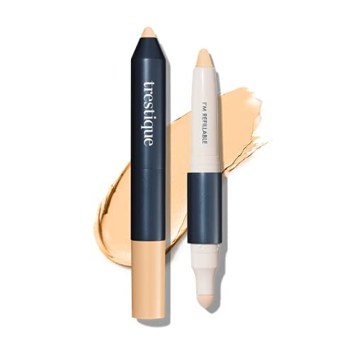 Trestique Concealer Crayon, Refillable Under Eye Concealer With Built-In Blending Sponge, Sustainable Clean Beauty Makeup | Amazon (US)
