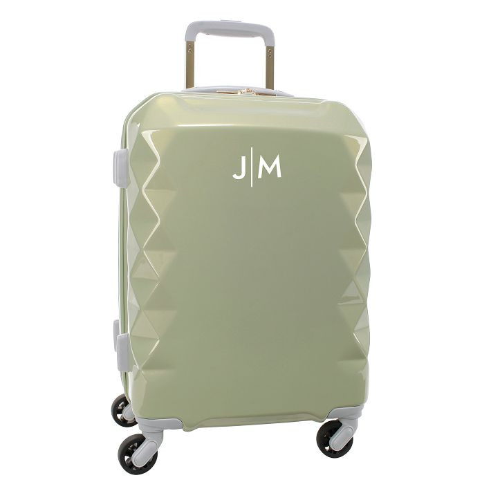 Luxe-Hard Sided Sage Spinner | Pottery Barn Teen