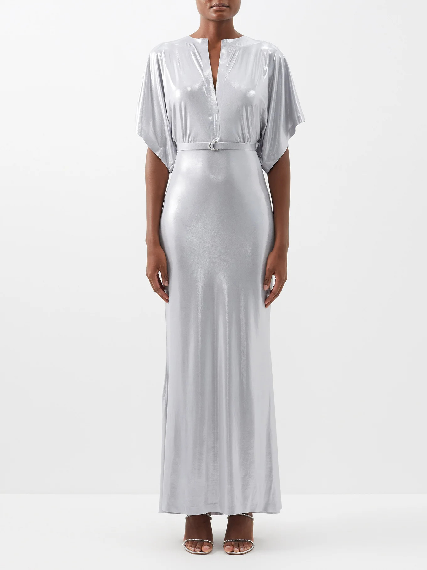 Obie lamé gown | Matches (US)