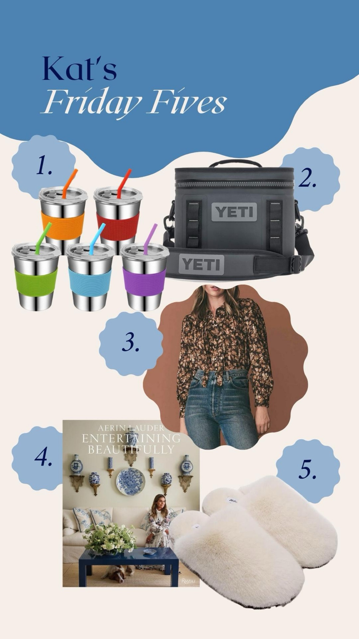 This week’s Friday Fives

#LTKHoliday #LTKSeasonal #LTKCyberWeek