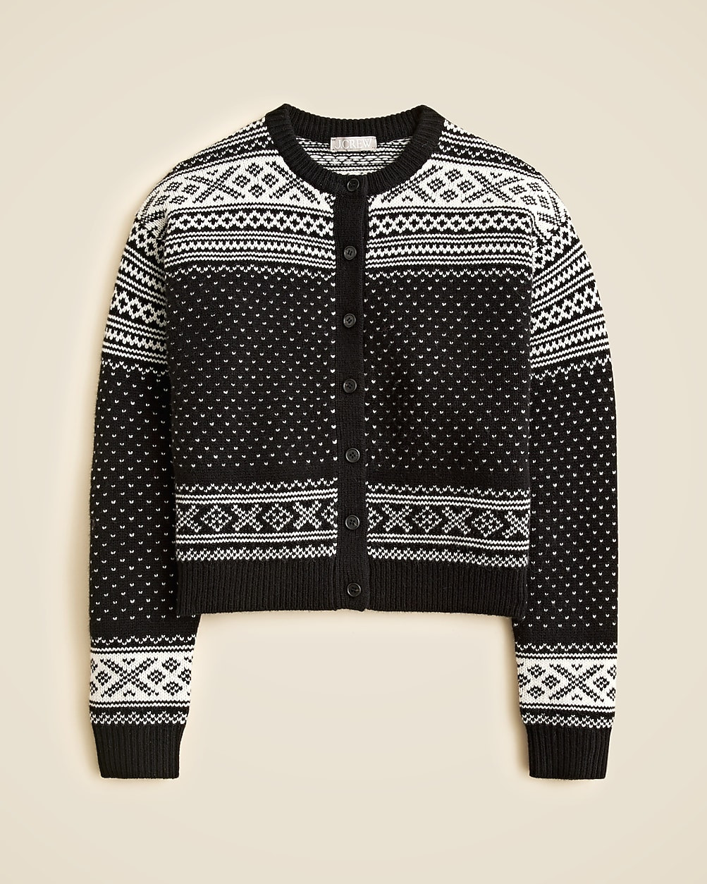 Fair Isle cardigan in vintage wool | J. Crew US