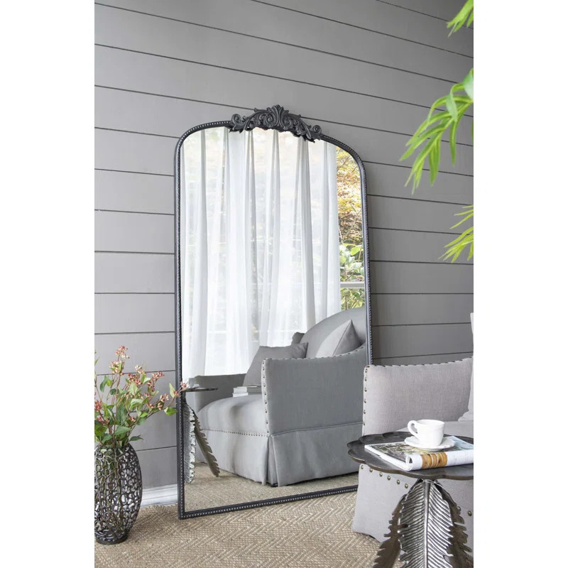 Joviana Metal Floor Mirror | Wayfair North America