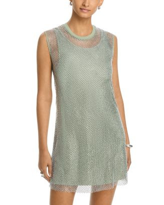 Crystal Mesh Mini Dress - Exclusive | Bloomingdale's (US)