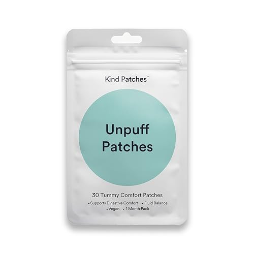 Kind Patches Unpuff Patches with Dandelion Root, Fennel, Artichoke, Ginger, and Turmeric Extract - Vegan - 30 Count | Amazon (US)