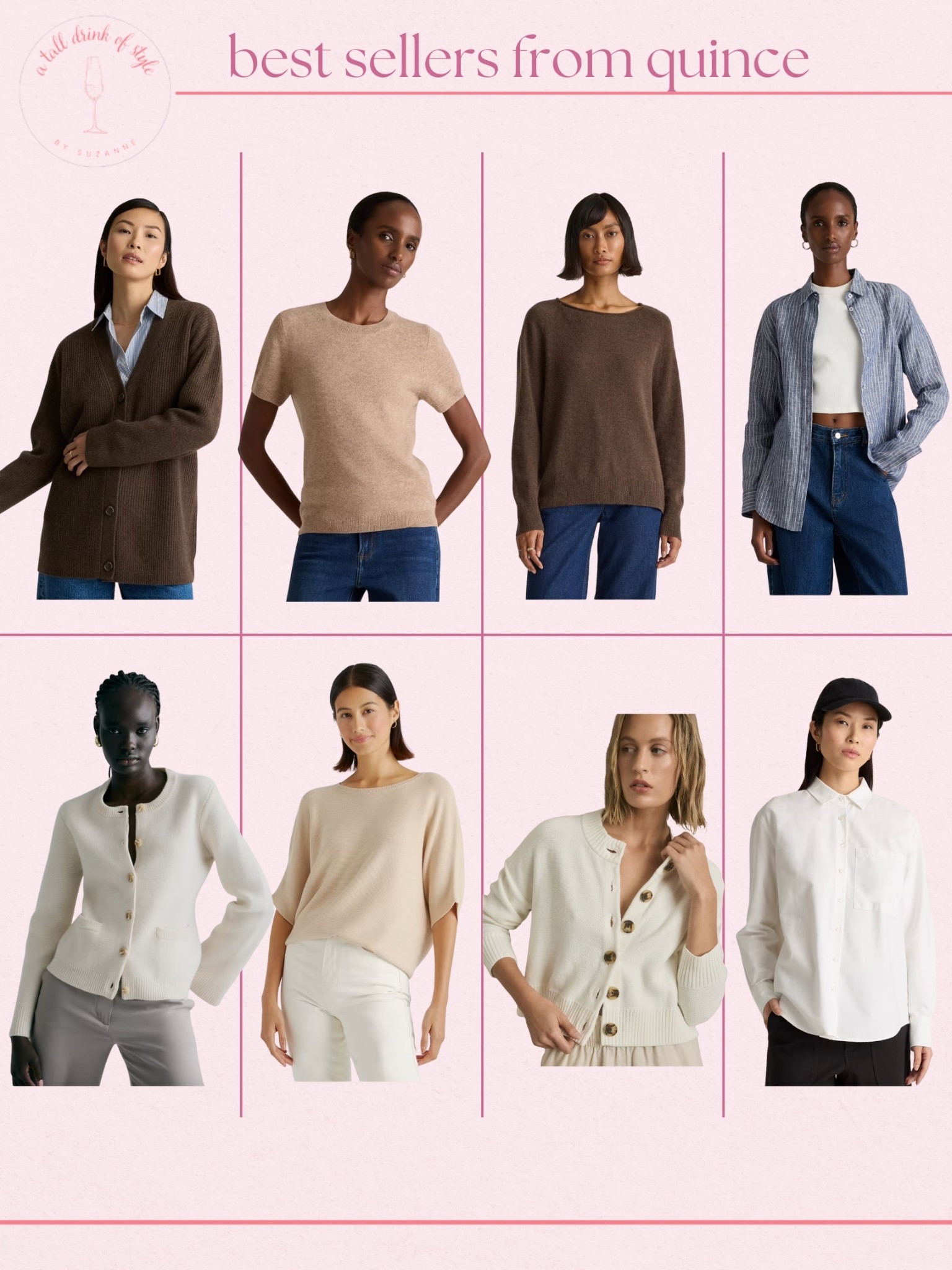 Fall has arrived at quince! Loving these best selling pieces! 

Hi friend! 👋 Thanks for your support! I’m so glad you’re here!
If you're tall, over 40, or just tired of fashion that doesn’t fit your life, you’re in the right place. I share classic, elevated outfit formulas that actually work on tall women (I’m 6’1” for reference!) and help you feel confident getting dressed again.
I am your resource for timeless, elevated fashion for women over 40 (and tall women)
Age: 55
Height: 6’1”
Tops: S/M
Bottoms: 8/10
Dresses: 8/M
Over 50 fashion, tall fashion, workwear, everyday outfits, timeless outfits, Classic Outfits

#LTKSeasonal #LTKStyleTip #LTKSaleAlert