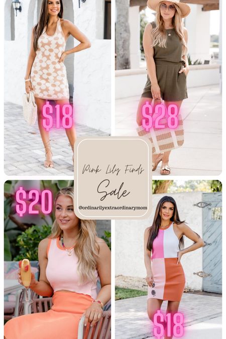 Pink Lily Sale - dresses + shorts sets

#LTKSeasonal #LTKsalealert #LTKSpringSale