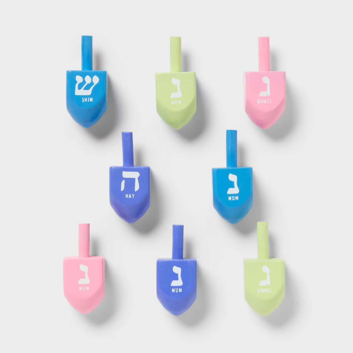 8ct Wood Dreidels - Spritz™ | Target