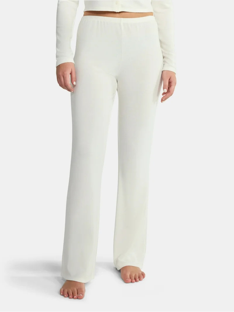 No Boundaries Sleep Flare Pants, 31'' Inseam, Women's | Walmart (US)