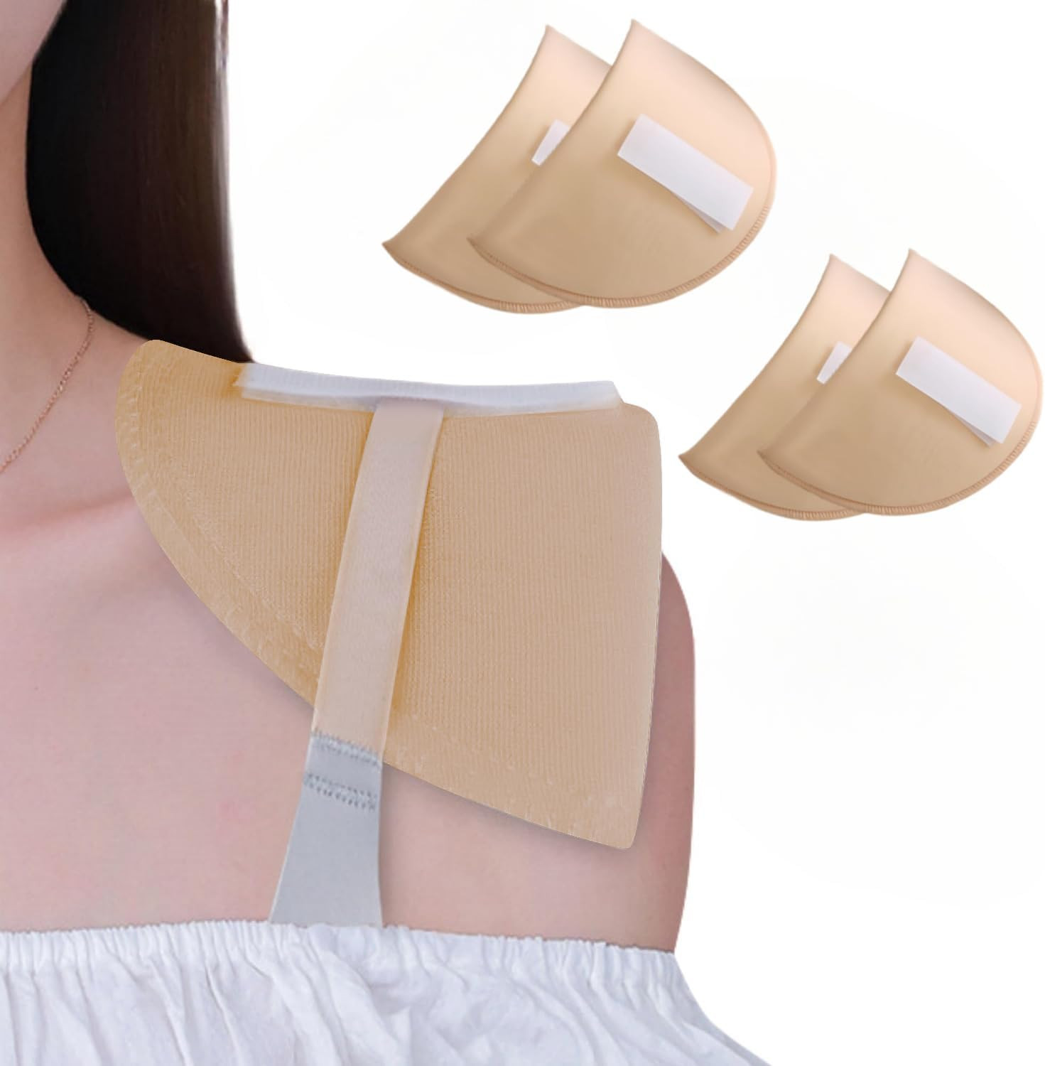 Nimiah Sew-in Shoulder Pads for Blazer Suit T-Shirt, Breathable 1.5cm Thick | Amazon (UK)