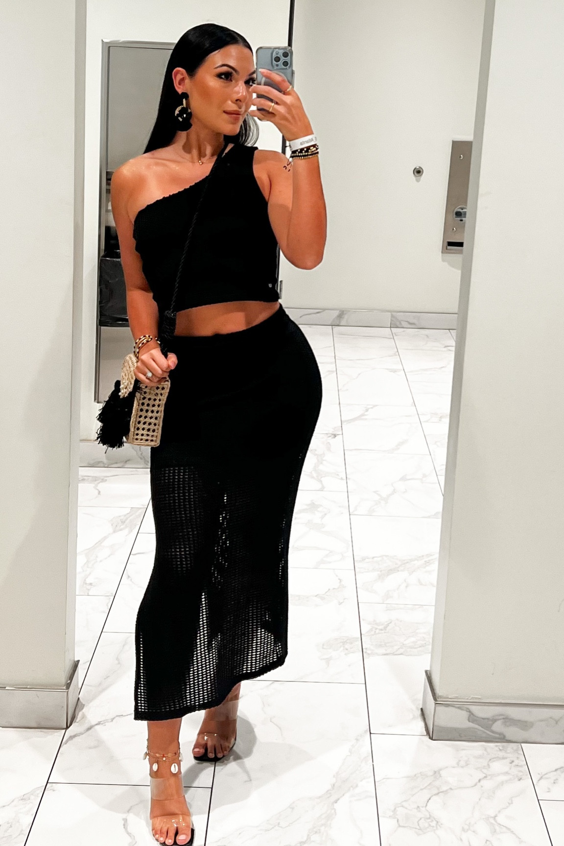One of my favorite sets! 🖤 bought this in Brownie in Spain, but found a very similar one (currently on sale!). Same with the shoes 🫶🏽 
I’m wearing it in size medium. 

#LTKSale