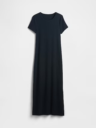 Modern Rib Maxi T-Shirt Dress | Gap (US)