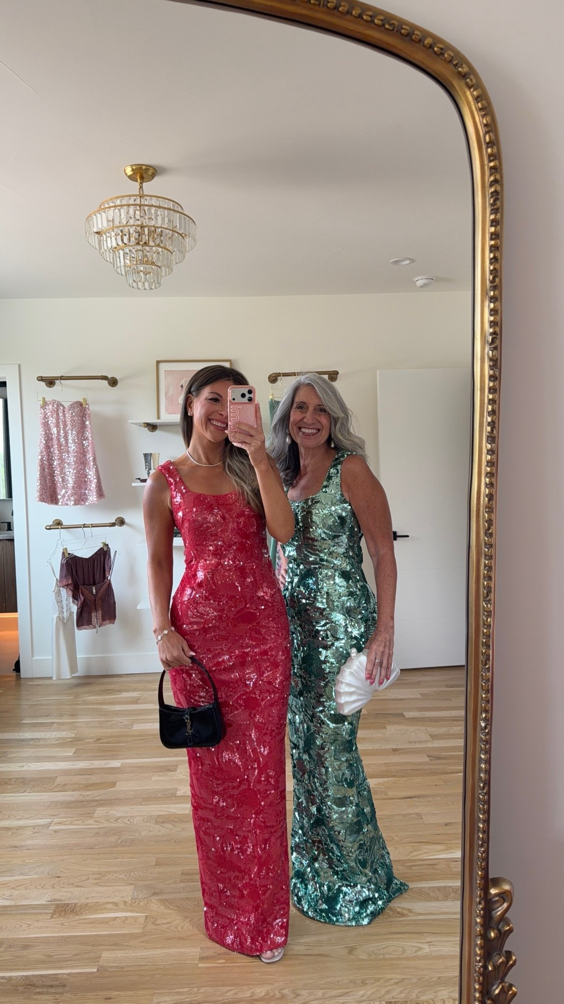 mom & me wedding guest red sequin gown emerald green sequin black tie special occasion dresses 💍♥️

electric picks code: emerson20

normally wear a small/2

mom wears a medium/6


mom & me dresses, wedding guest dresses, mother of the bride, mother of the groom, wedding guest outfit ideas, black tie, cocktail attire, seasonal formal event dresses

#LTKootd #LTKU #LTKWedding