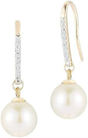 Amazon.com: Mateo New York, Single Pearl drop earrings : Clothing, Shoes & Jewelry | Amazon (US)
