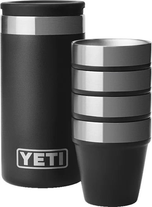 YETI Shot Glasses with Carrying Case, Black | DICK'S Sporting Goods