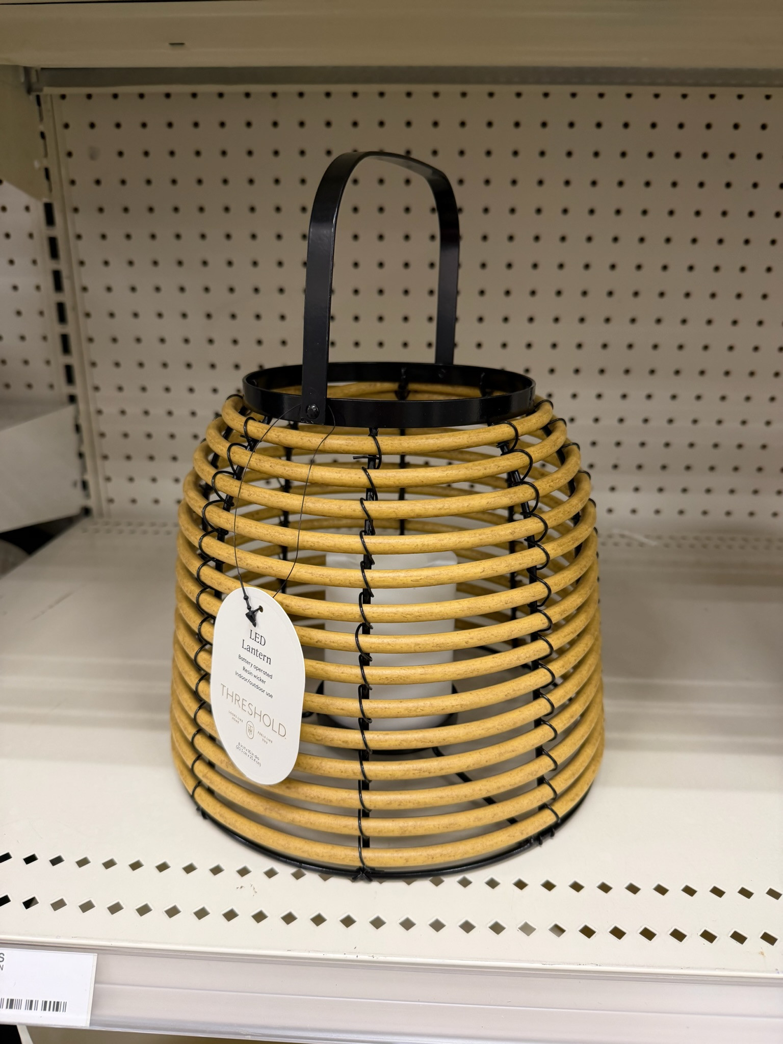 This lantern is one of my favorite Target outdoor finds right now! The woven rattan look gives that expensive patio decor vibe without the expensive price tag. So cute for a balcony, patio table, or outdoor refresh this summer.

wedding guest dress summer, summer outfits, summer dresses, country concert outfits, fathers day gift guide, plus size fashion, date night outfits, vacation outfits beach, work outfits, business casual workwear, outdoor decor, patio decor, threshold collection, summer home decor
 

 #LTKSeasonal #LTKHome