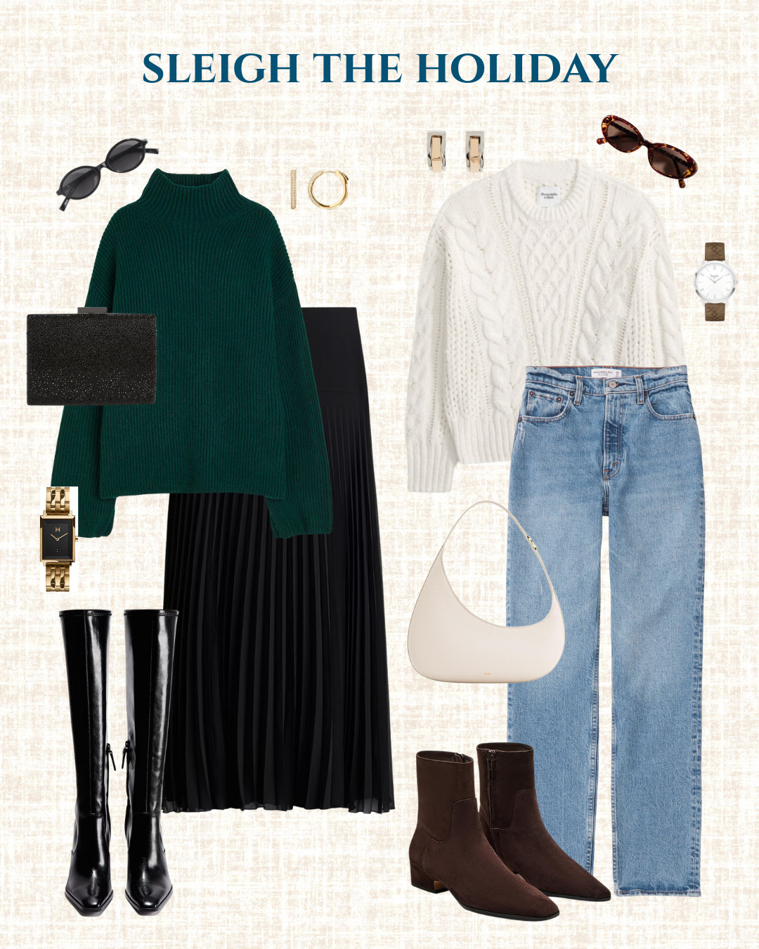 Think effortless looks you can throw on and instantly feel festive, from soft knits to chic layers and a little sparkle mixed in. Rounding up my favorite holiday outfit ideas to keep you stylish all season. These holiday looks are simple to wear and so fun to style. 

 

#LTKHoliday #LTKootd #LTKSeasonal