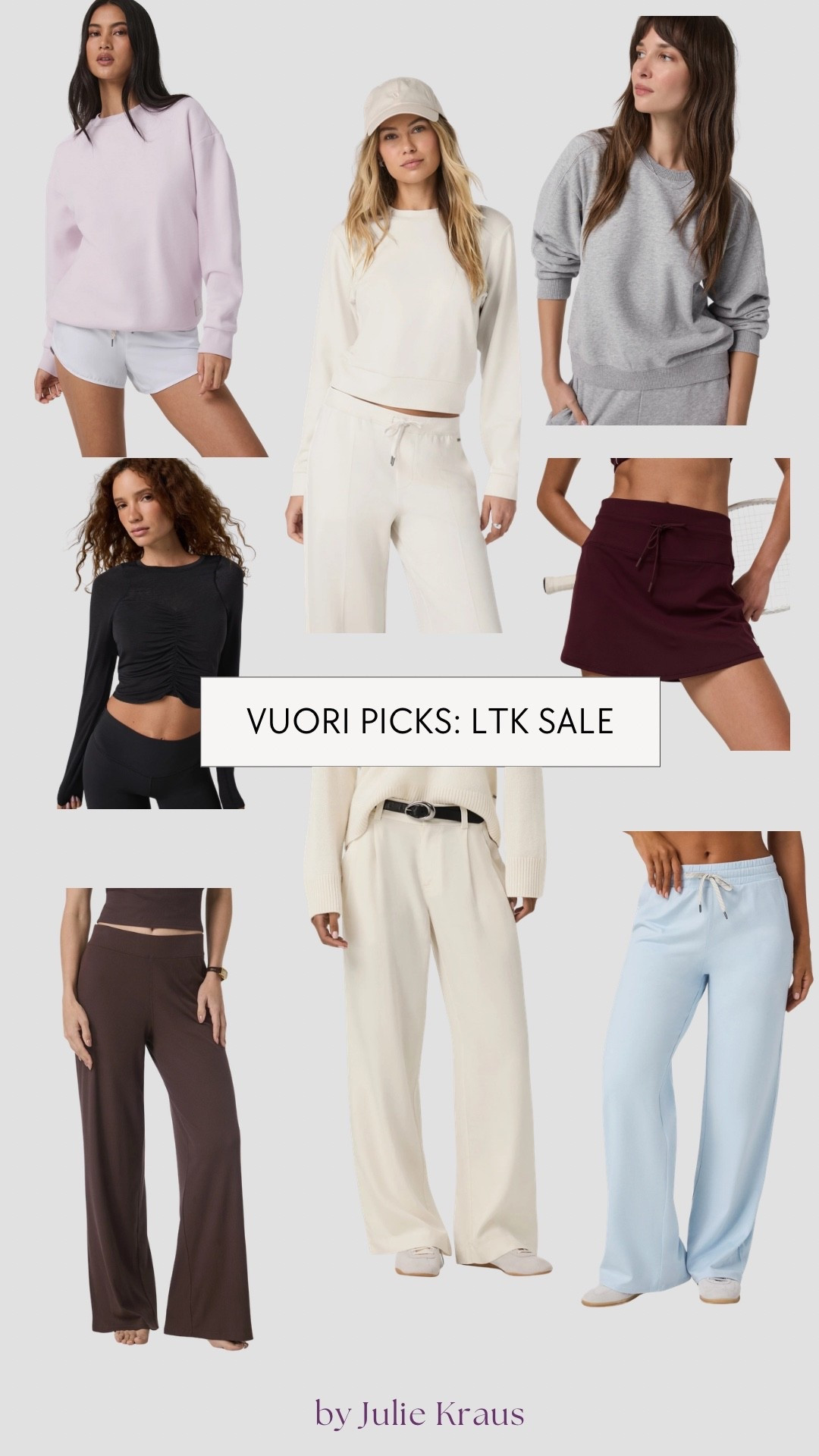 My Vuori Picks from the LTK Sale! These are quality pieces you’ll reach for over and over for elevated casual days, travel outfits, and when you want to be comfortable but look put together!

#LTKSpringSale #LTKActive #LTKOver40