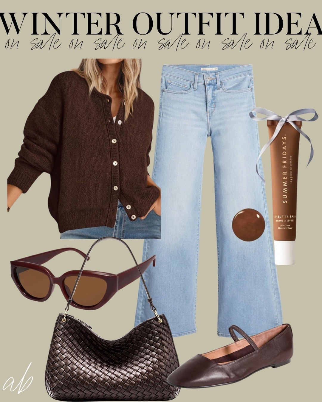 Trending Amazon outfit idea love this chocolate brown cardigan with Mary Jane flats and been bag 

#LTKPetite #LTKFindsUnder50 #LTKFindsUnder100