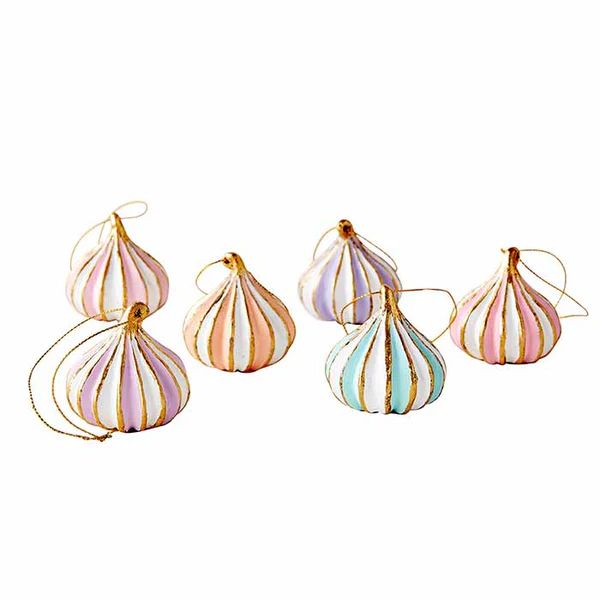 Pastel Meringue Ornament Set | Caitlin Wilson Design