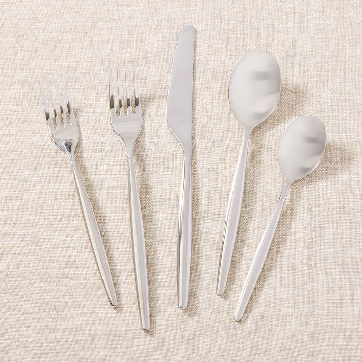 Sidney Flatware Sets - Light Gold | West Elm (US)