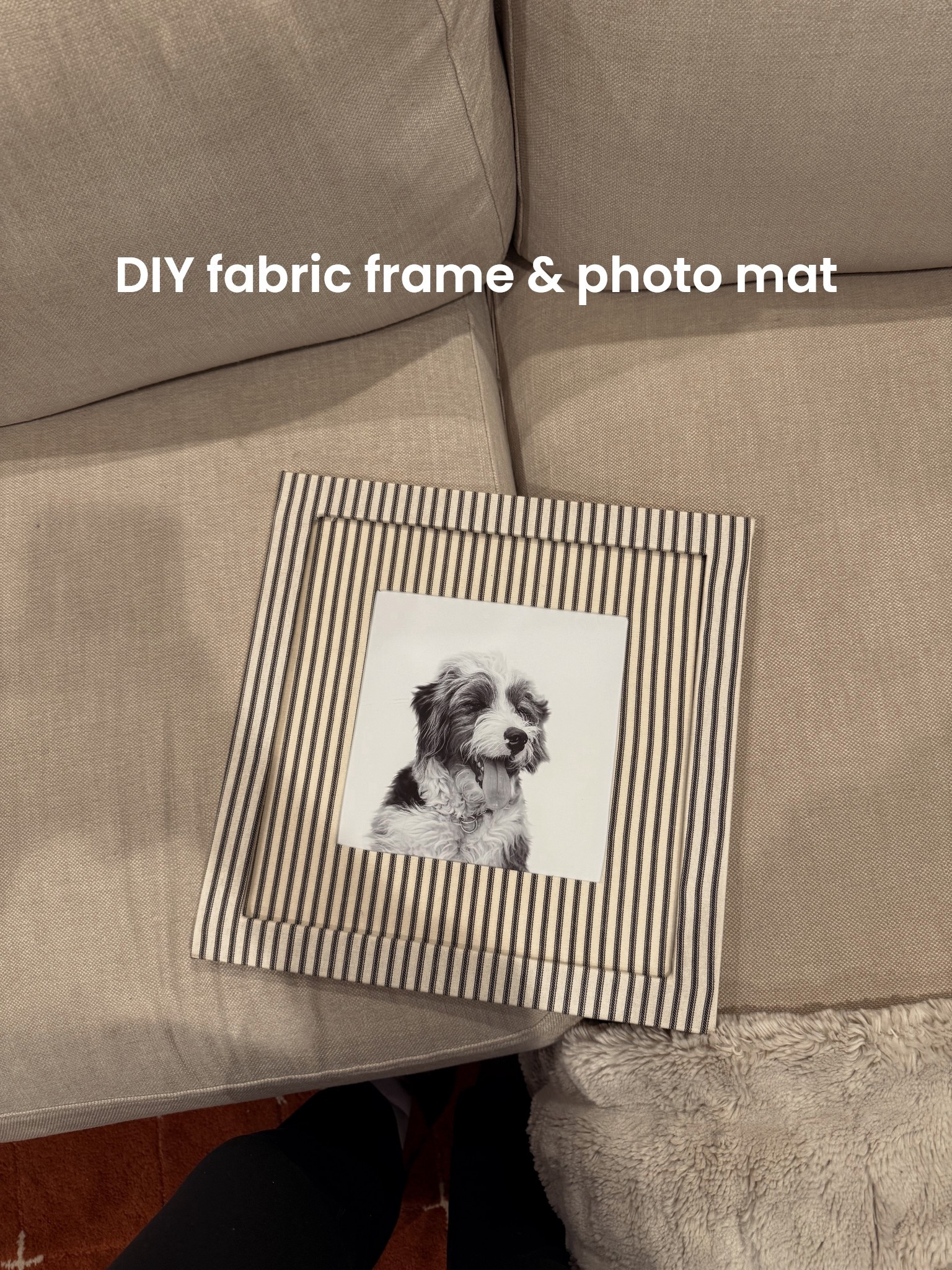 I used a thrifted frame that already had an existing photo mat inside, which way more budget friendly than purchasing a new one! But here are the materials i used

#LTKHome