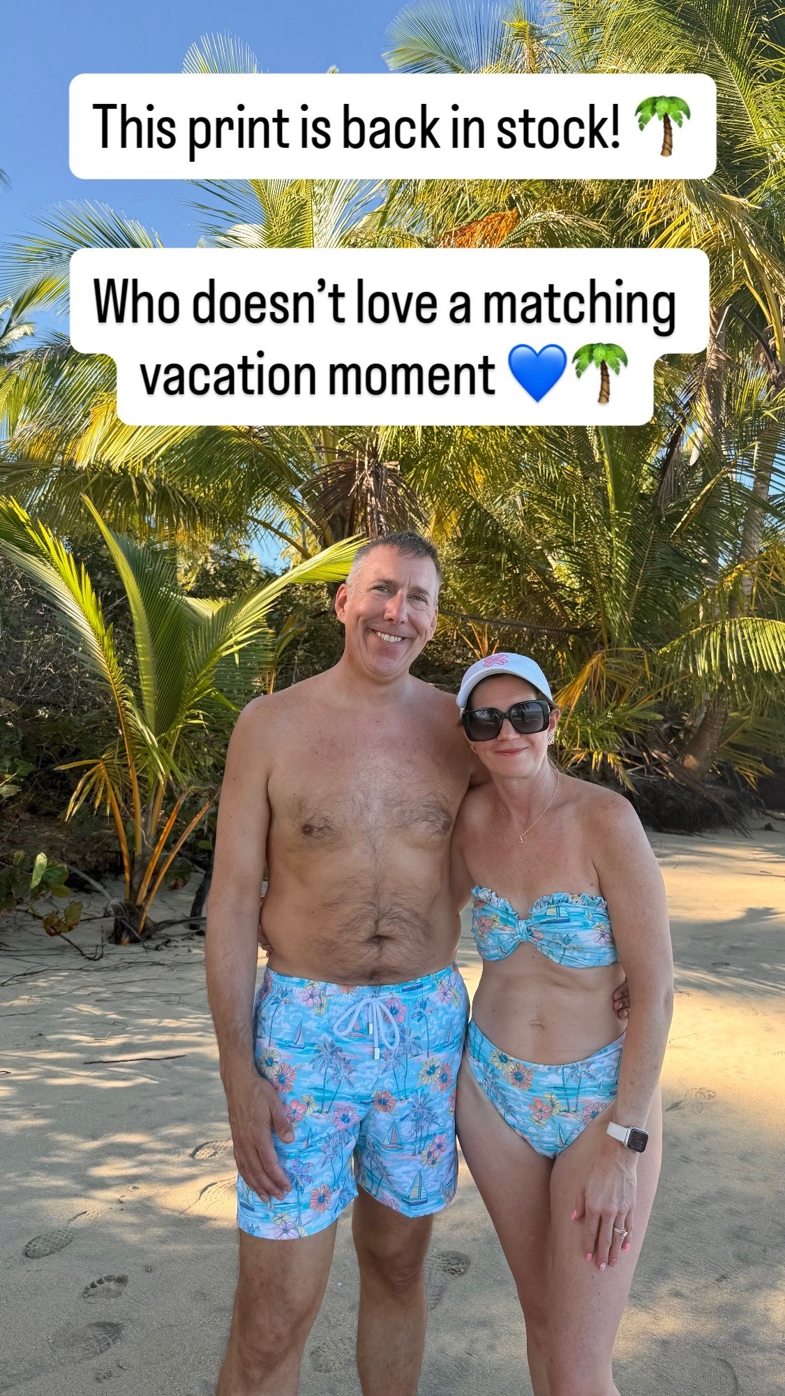 Resort Wear
The BVI collection from Kenny Flowers is back in stock 💙

And I’ll never say no to a matching vacation moment 🌴

This print is even prettier in person and there are so many pieces to mix and match. I am grabbing the matching sarong that was just re-stocked in this print. 

So many pieces for the whole family to match! 

 matching vacation outfits
couple beach outfits
matching family outfits
family matching 
tropical vacation style
resort wear outfits
beach outfit ideas women
coordinated outfits couple
swimwear outfit ideas
vacation style women
island outfit inspiration

#vacationstyle #resortwear #beachstyle
#matchingoutfits #couplestyle #tropicalvibes
#ltkstyle #ltkfinds #summerstyle
#travelstyle #islandstyle #vacationoutfits #kennyflowers 





#LTKOver40 #LTKSeasonal #LTKTravel