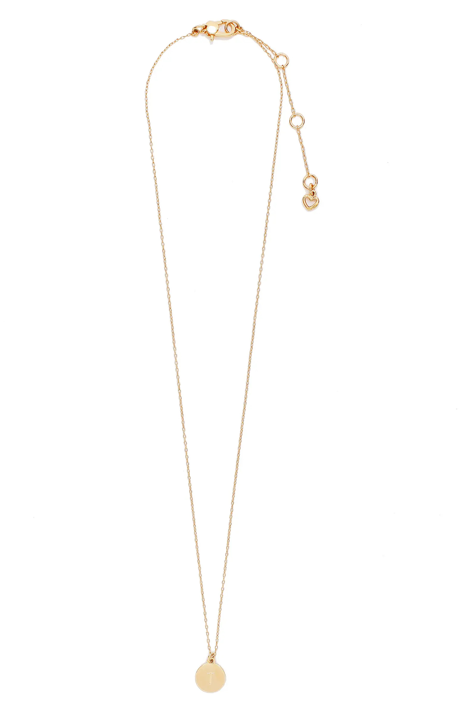 mini initial pendant necklace | Nordstrom