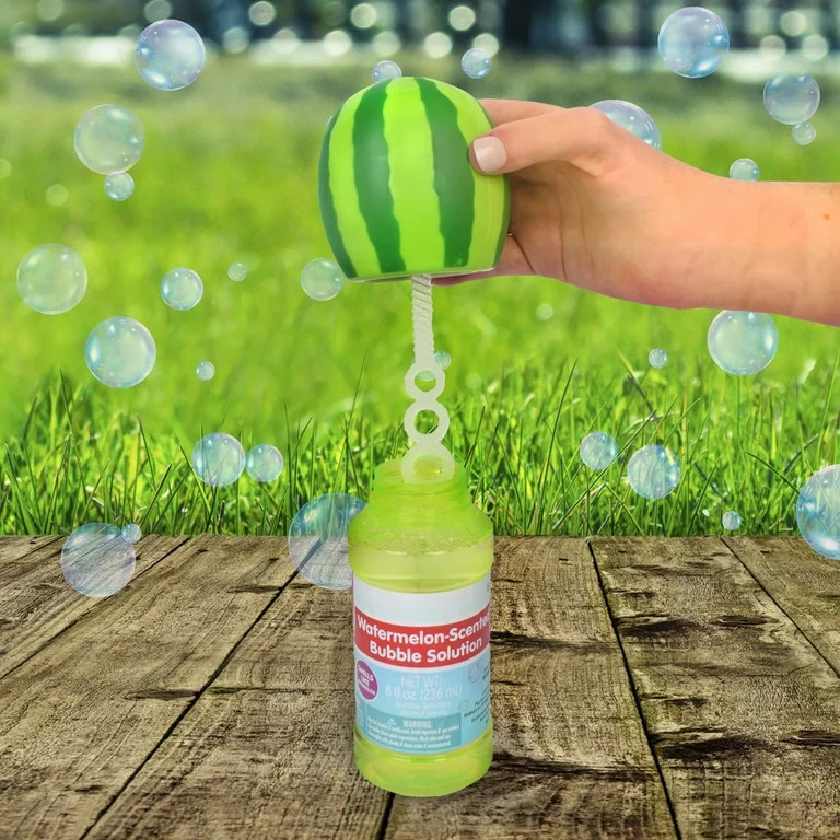 Play Day Watermelon Scented Bubble Blowing Solution - 8oz, Children Ages 3+ | Walmart (US)