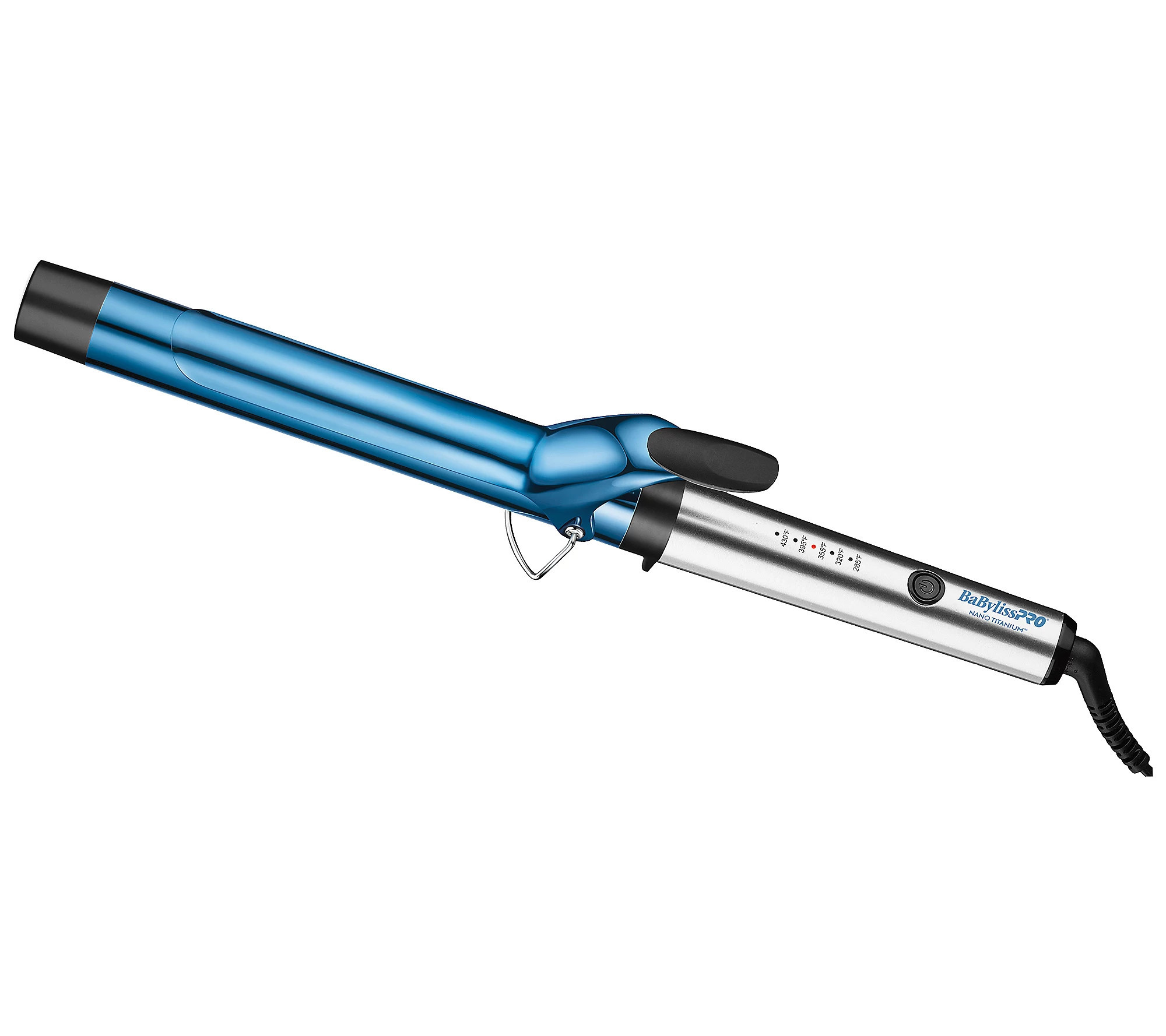 BabylissPRO Nano Titanium 1-1/4"" Extende d Curl ng Iron | QVC