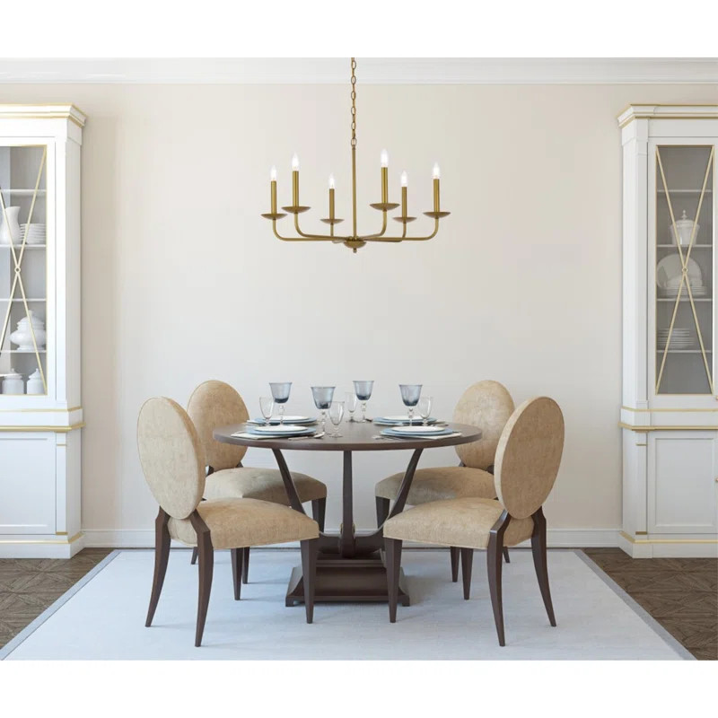 Baltray 6 - Light Dimmable Classic / Traditional Chandelier | Wayfair North America