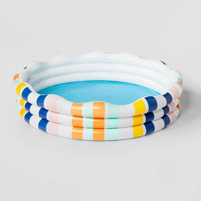 Inflatable 3-Ring Pool - Sun Squad™ | Target