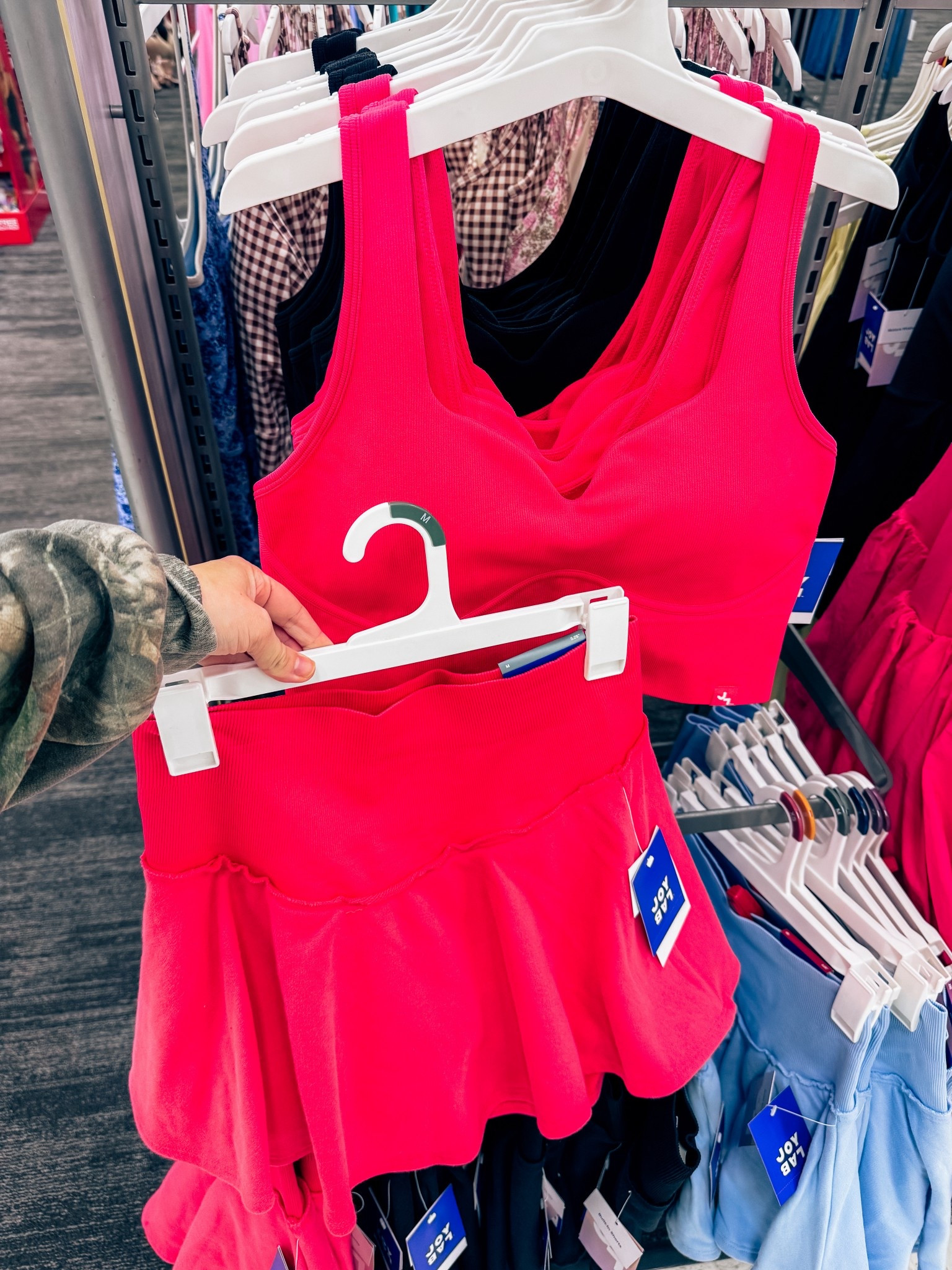 Hot pink Valentine’s Day - sports bra and skort - target athletic finds 

#LTKootd #LTKfitnessgoals #LTKFindsUnder50